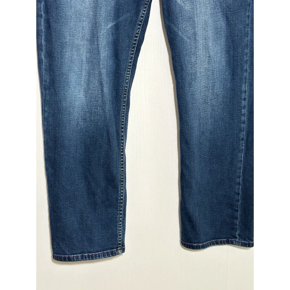 Tommy Bahama Straight Leg Jeans Men's 38 30 Blue Kona Coast Denim Authentic